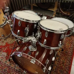 Tama Superstar SuperMahogany 22&Prime;12&Prime; 13&Prime; 16 + Pied CC + Pied droit Tama Mercury