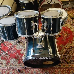 Tama Rockstar Custom green lacquer