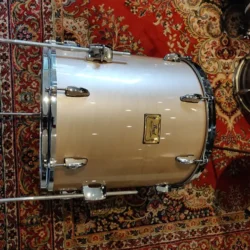 Pearl Masters Studio BRX Tom Bass 16″ + pieds Platinum Mist