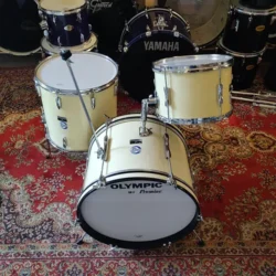 Premier Olympic 20&Prime;x14&Prime; 12&Prime;x8&Prime; 16&Prime;x15 White Silk Pearl Vintage early 70&rsquo;s