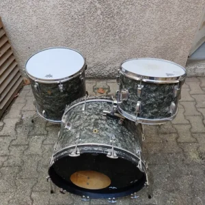 Ludwig Keystone Black Diamond Pearl 1969 22&Prime; 13&Prime; 16&Prime;