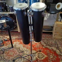 Tama Octobans 24″ & 26″ low pitch + pied Vintage 80’s (Royalstar lugs) RARE
