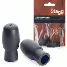STAGG SSST 1 Drum Stick Silencieux Conseils Pack de deux NEUFS