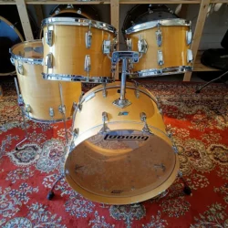 Ludwig Thermogloss 22&Prime;x14&Prime; 12&Prime;x8&Prime; 13&Prime;x9&Prime; 16&Prime;x16&Prime; Vintage 1979/1980 Natural Maple