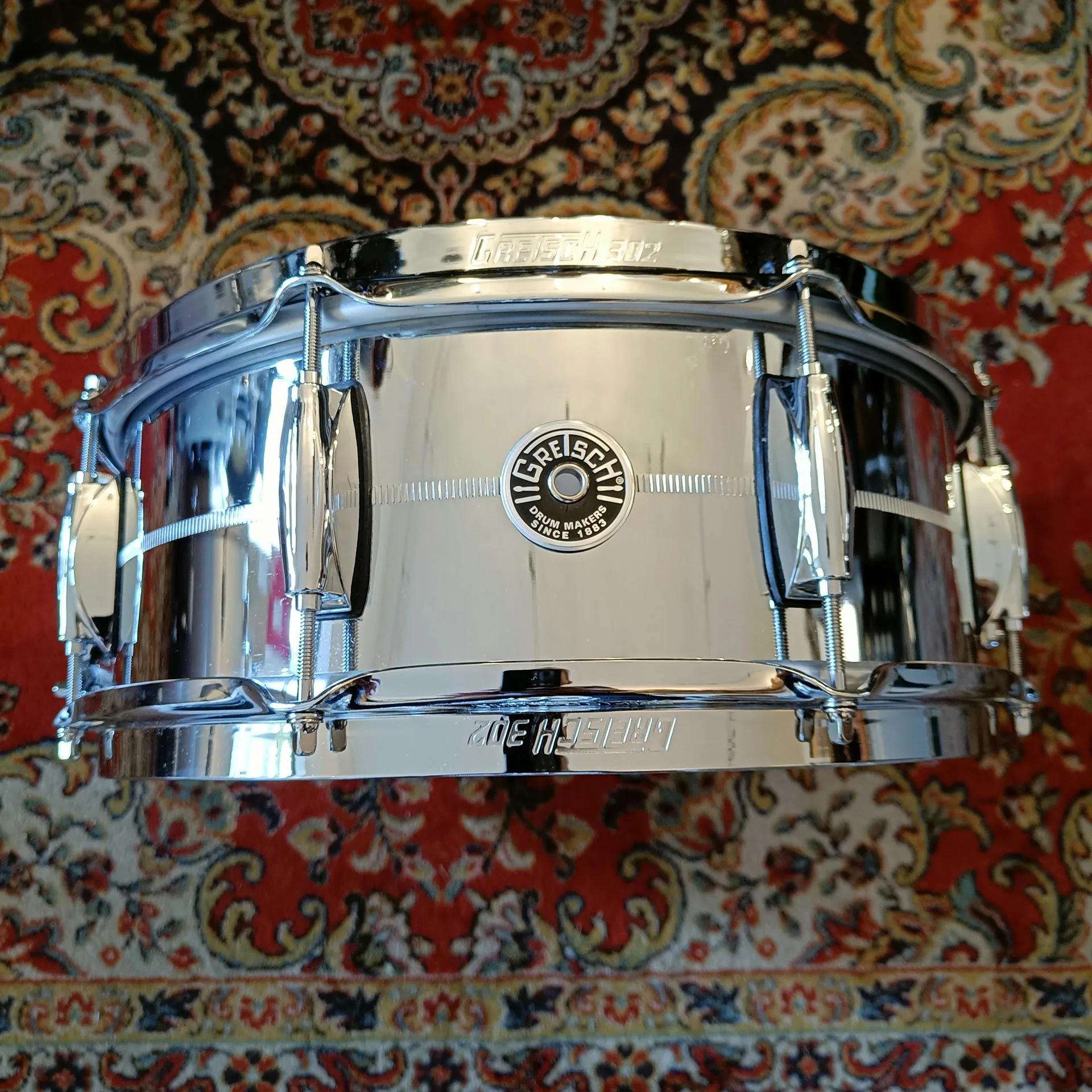 Gretsch Brooklyn Chrome Over Steel 14" x 5,5" USA GB4165S