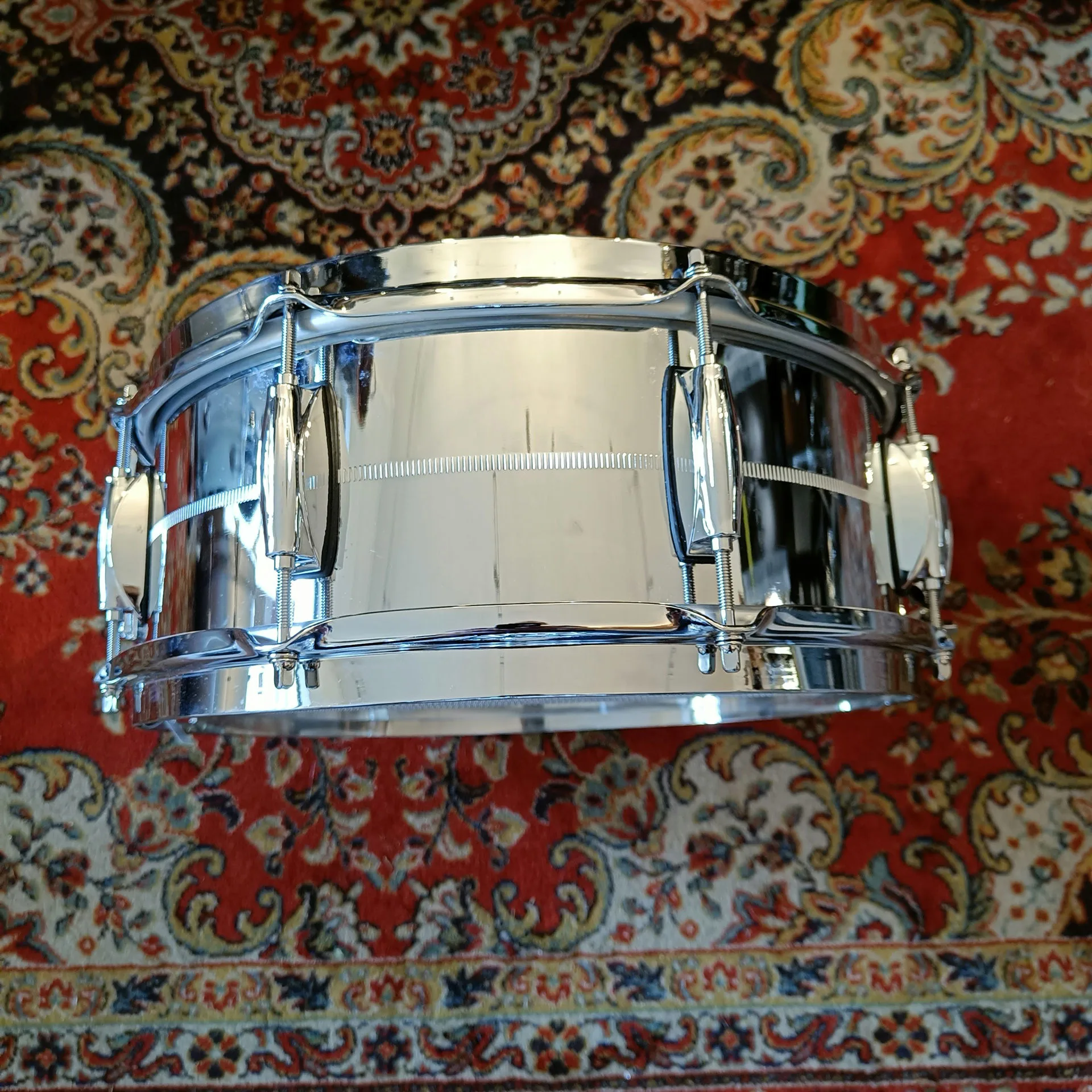 Gretsch Brooklyn Chrome Over Steel 14" x 5,5" USA GB4165S – Image 3