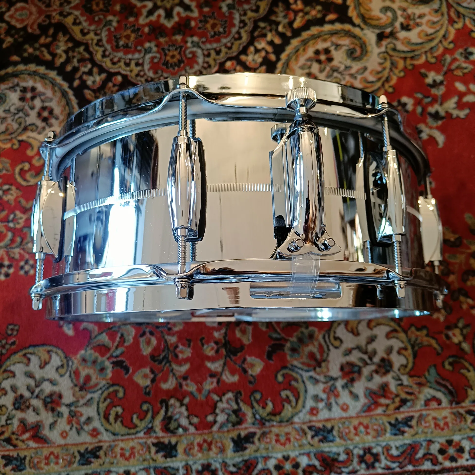 Gretsch Brooklyn Chrome Over Steel 14" x 5,5" USA GB4165S – Image 4