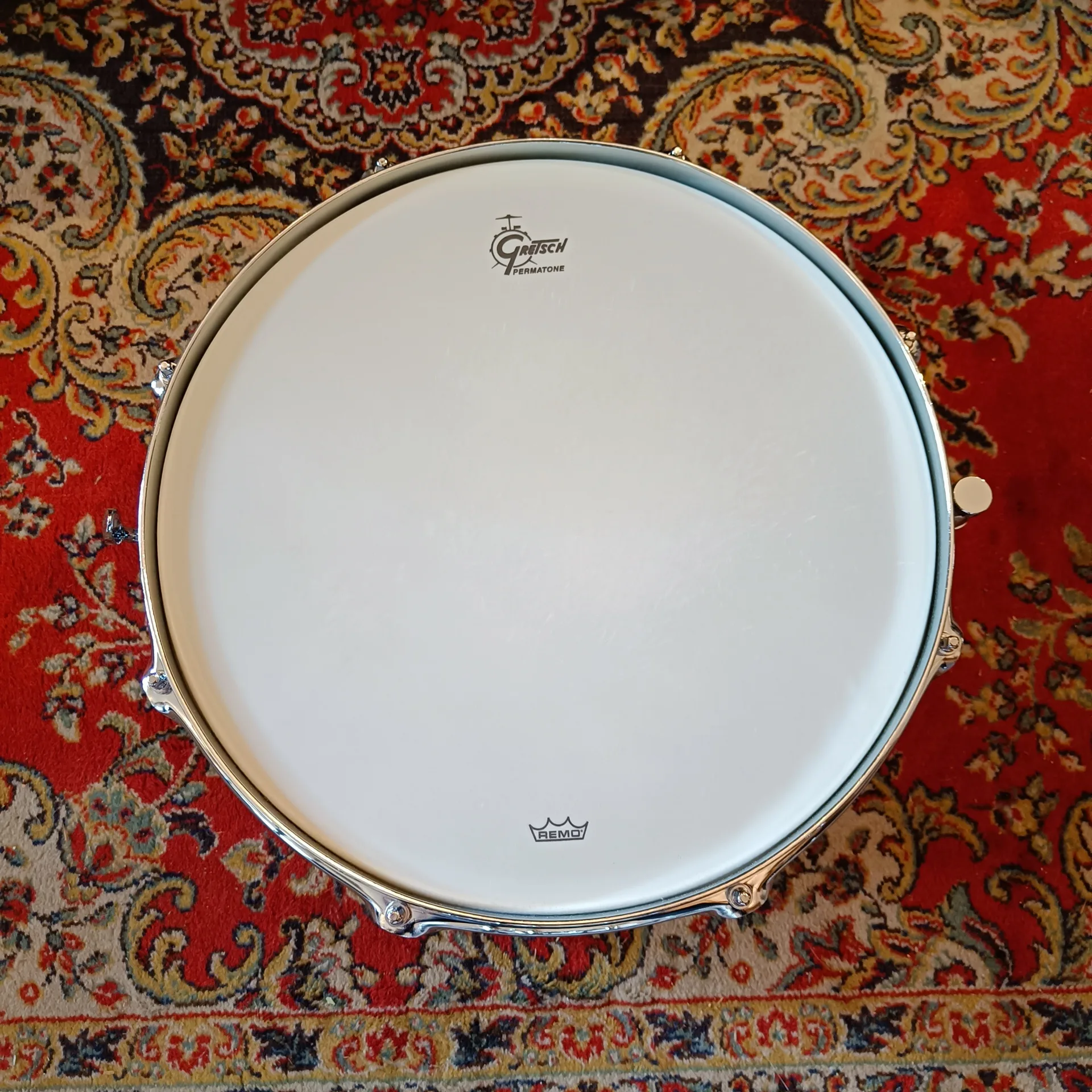 Gretsch Brooklyn Chrome Over Steel 14" x 5,5" USA GB4165S – Image 5