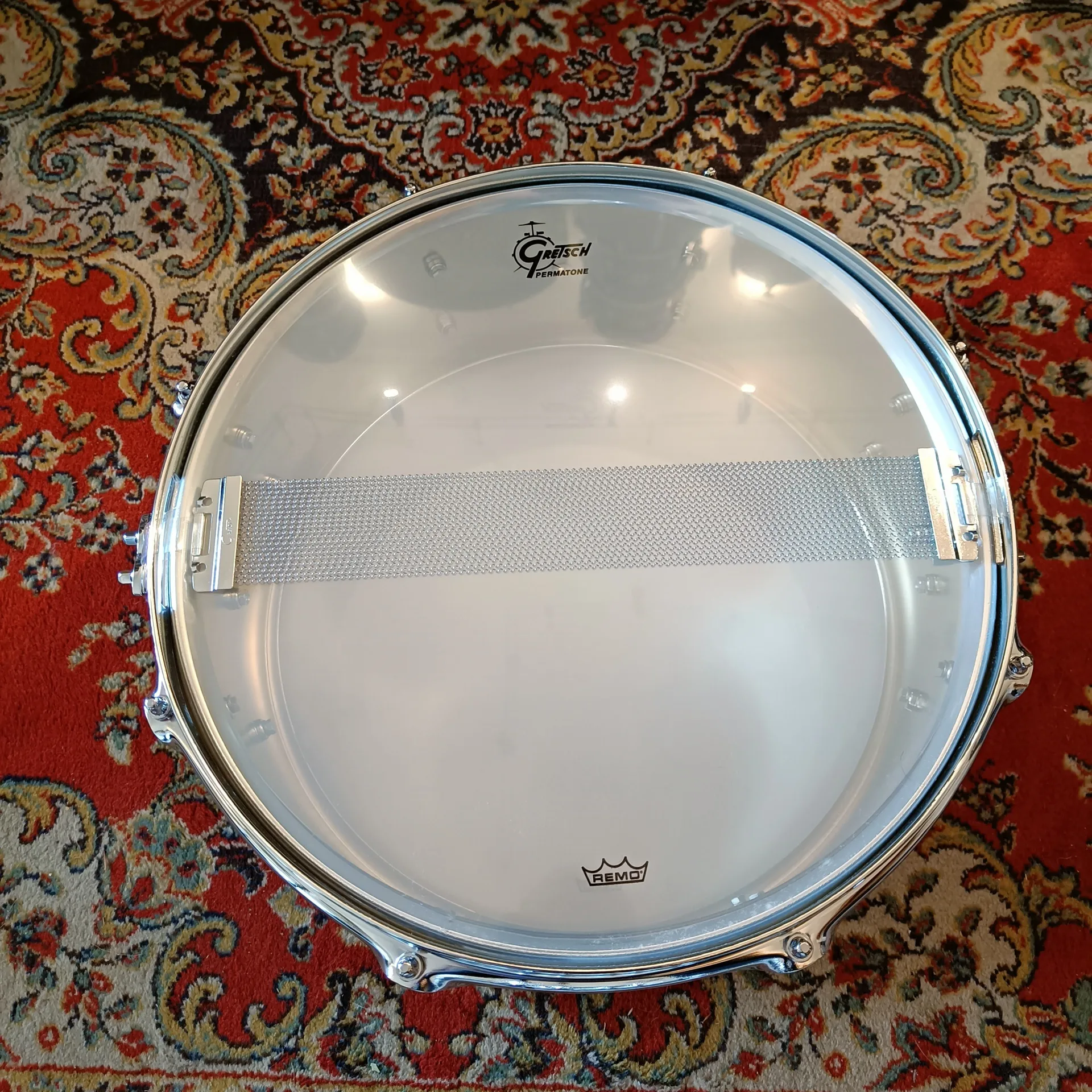 Gretsch Brooklyn Chrome Over Steel 14" x 5,5" USA GB4165S – Image 6
