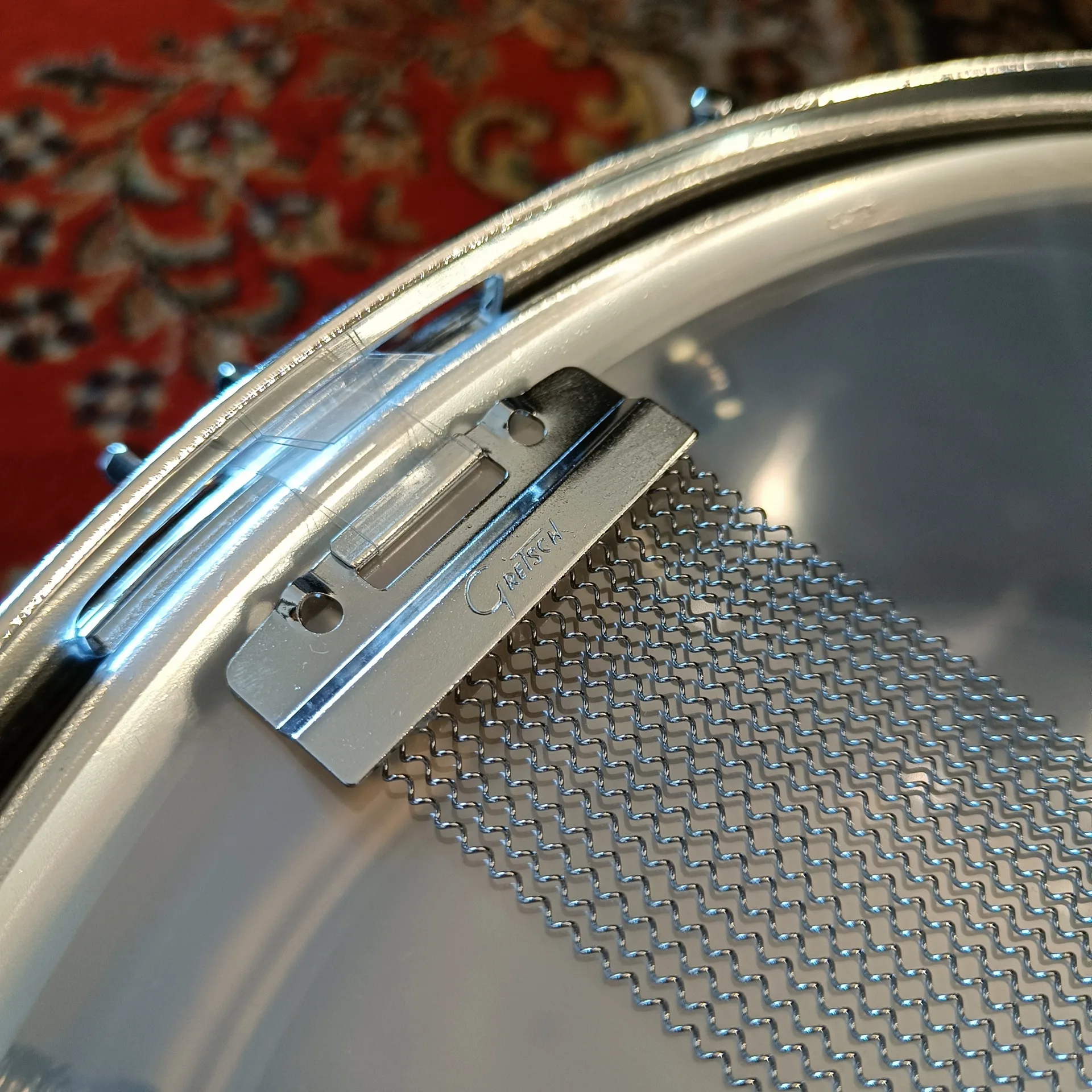 Gretsch Brooklyn Chrome Over Steel 14" x 5,5" USA GB4165S – Image 7