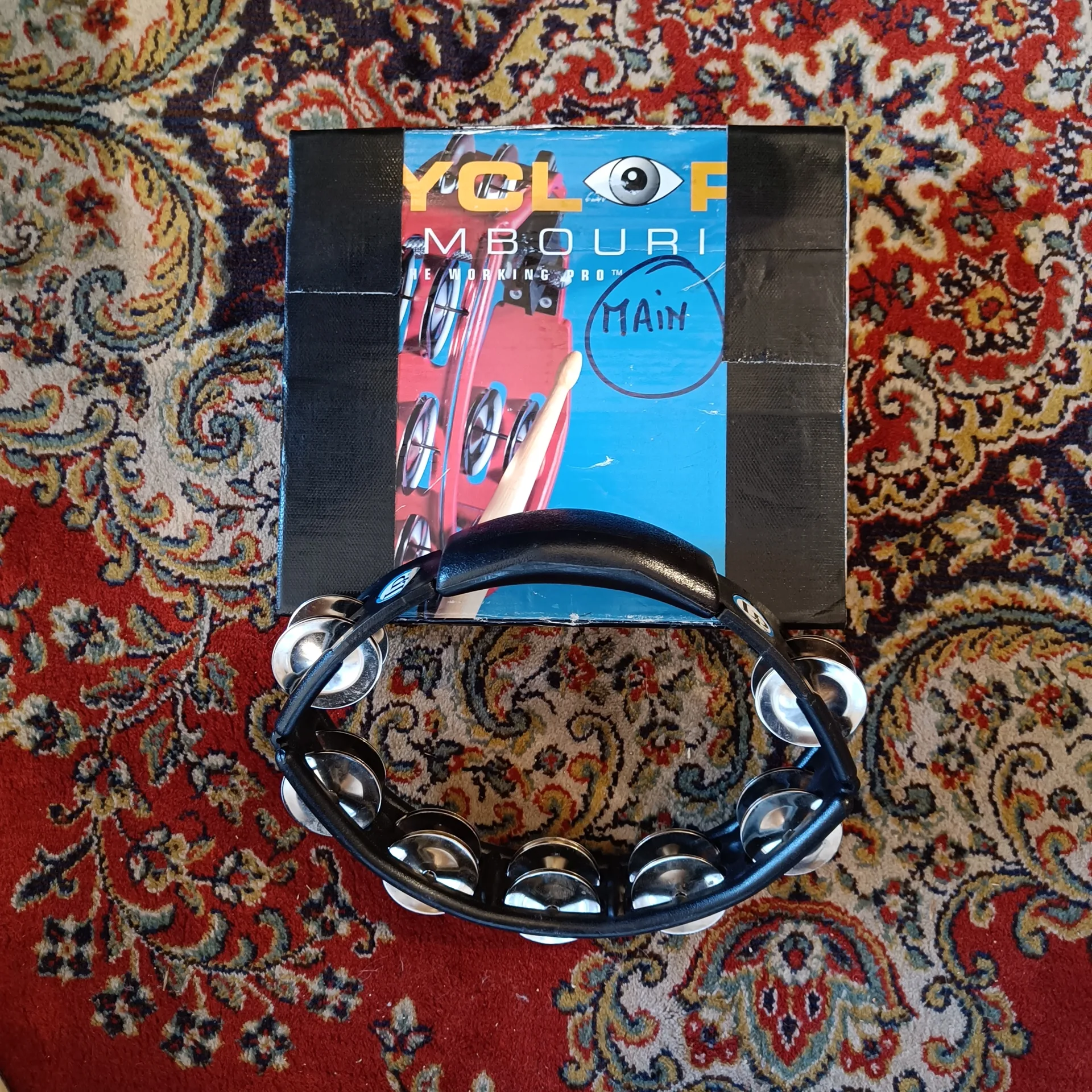 LP Latin Percussion Tambourin à main LP 150 + boite – Image 2