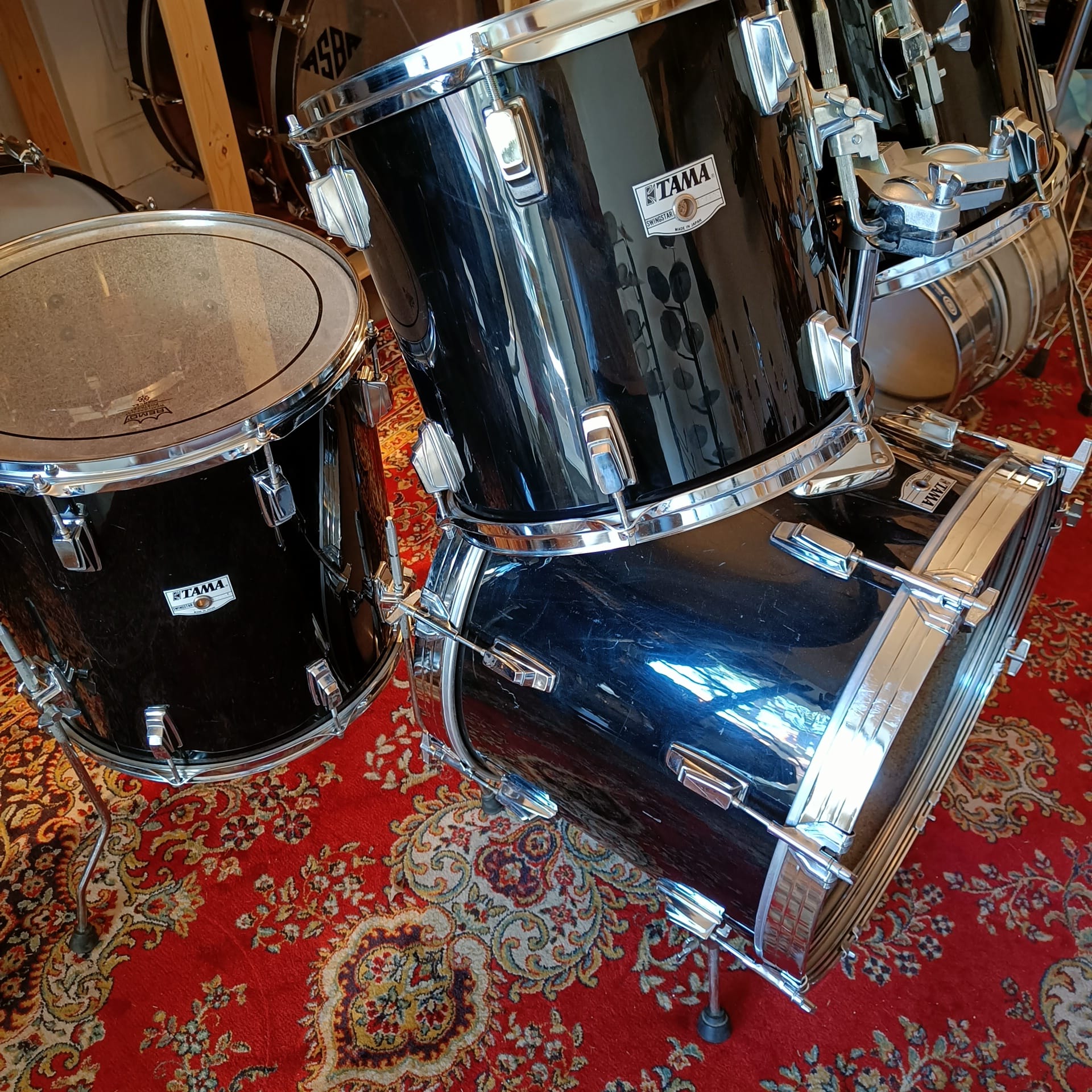 Tama Swingstar 22" 12" 13" 16" Made in Japan - Image 4