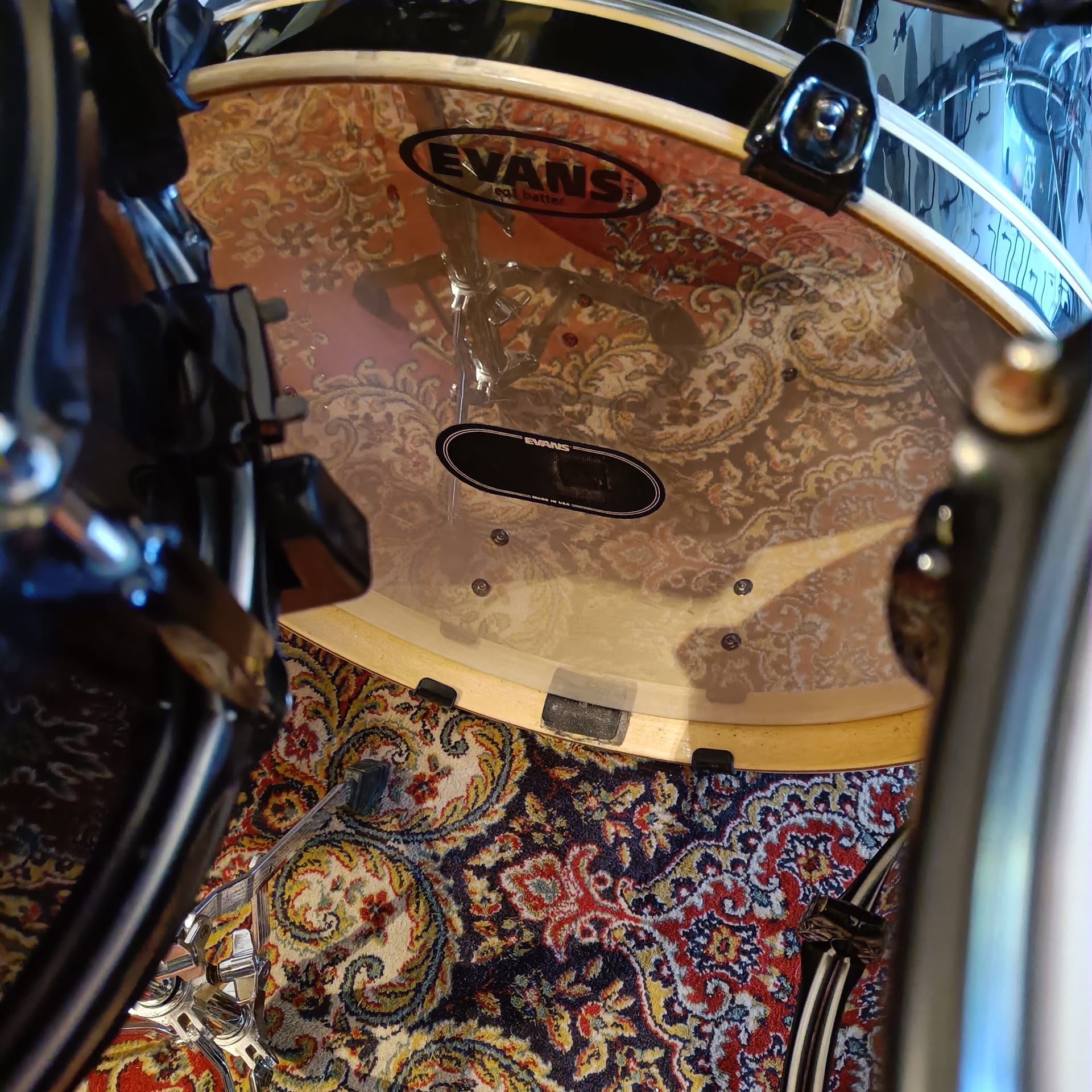 Pearl Export EX 22" 12" 13" 16" + CC 14"x5" Black - Image 8