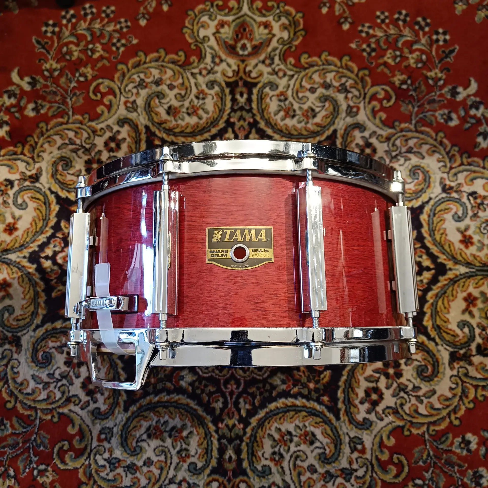Tama Artwood AW336D 14"x6,5" Cherry Wine Vintage 80's