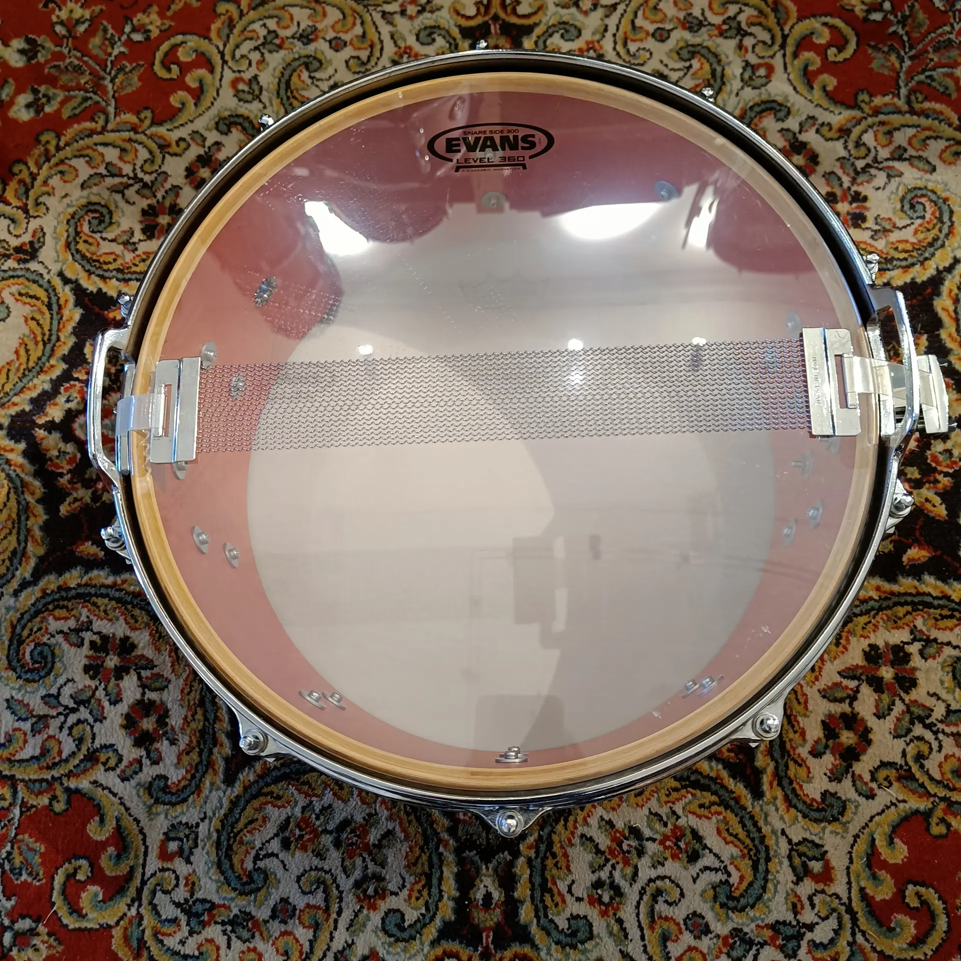 Tama Artwood AW336D 14"x6,5" Cherry Wine Vintage 80's – Image 7