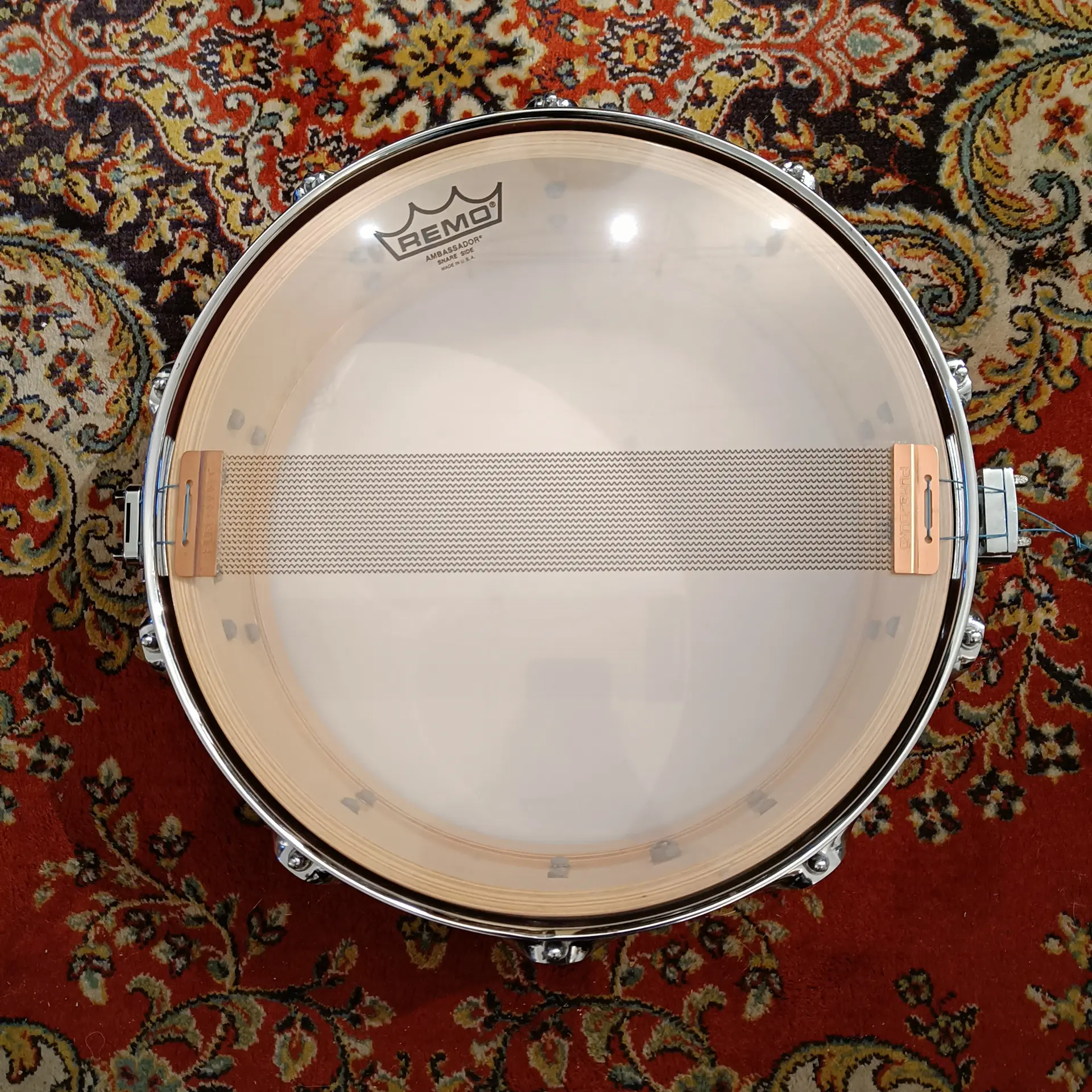 DW Collector's Serie 14"x5" Sunburst 2004 Keller Shell – Image 8