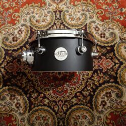 DW Design 10″ x 5″ Concert Tom Set Black Satin with Mount