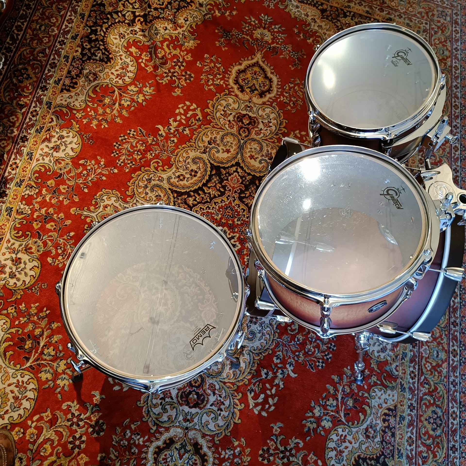 Gretsch Renown Maple Studio 10"x7" 12"x8" 14"x14" 20"x16" Satin Tobacco Burst - Image 6