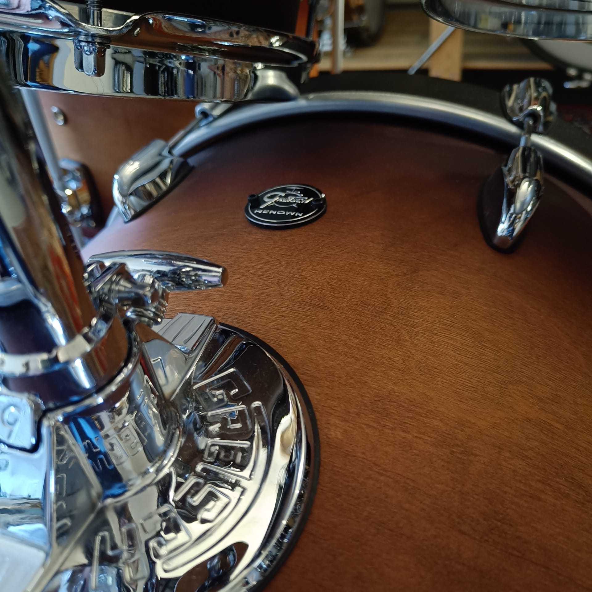 Gretsch Renown Maple Studio 10"x7" 12"x8" 14"x14" 20"x16" Satin Tobacco Burst - Image 9