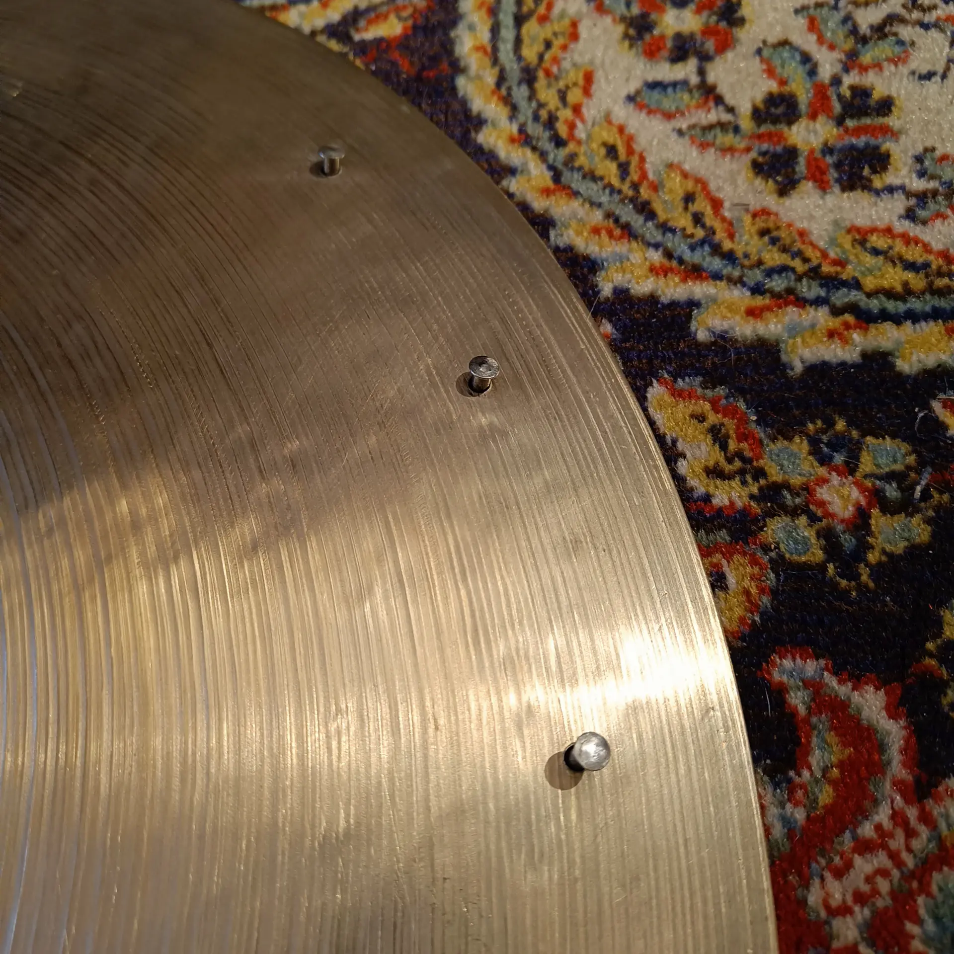 Istanbul Agop Original Vintage 2000 Ride 22" + 3 rivets – Image 3