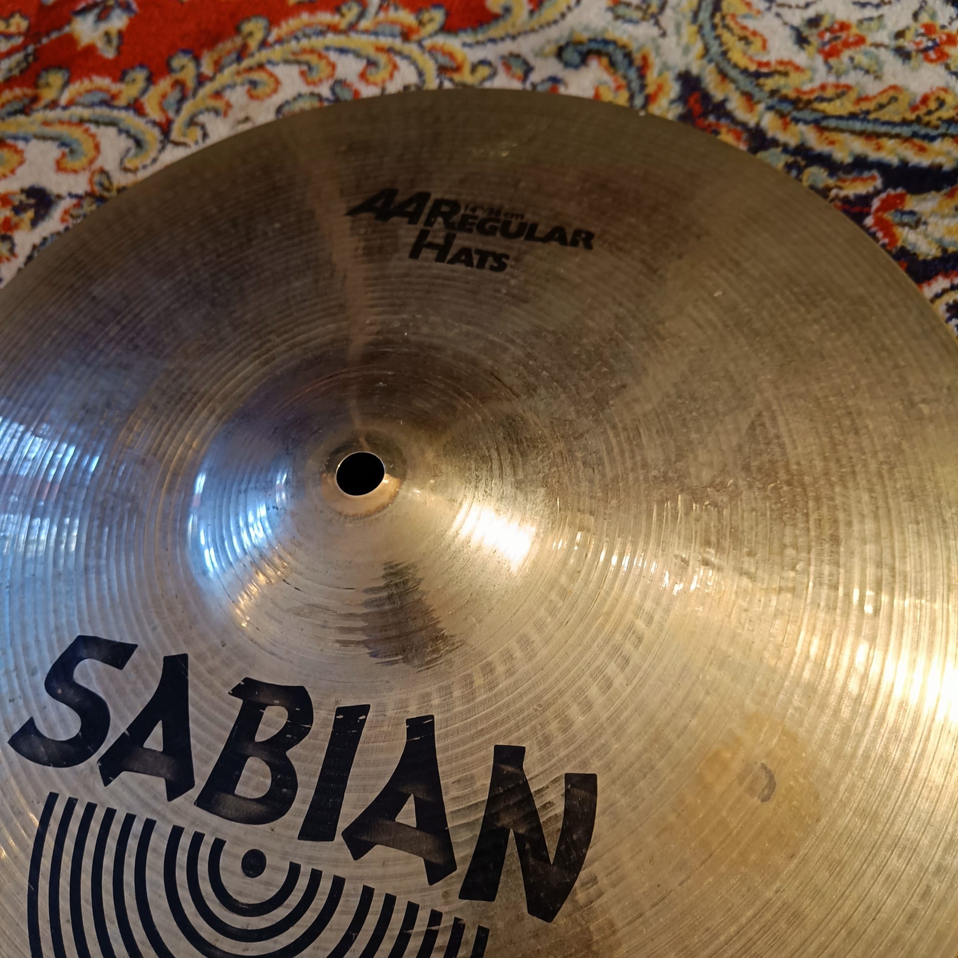 Sabian AA Regular Brilliant 14" Hi Hat - Image 2
