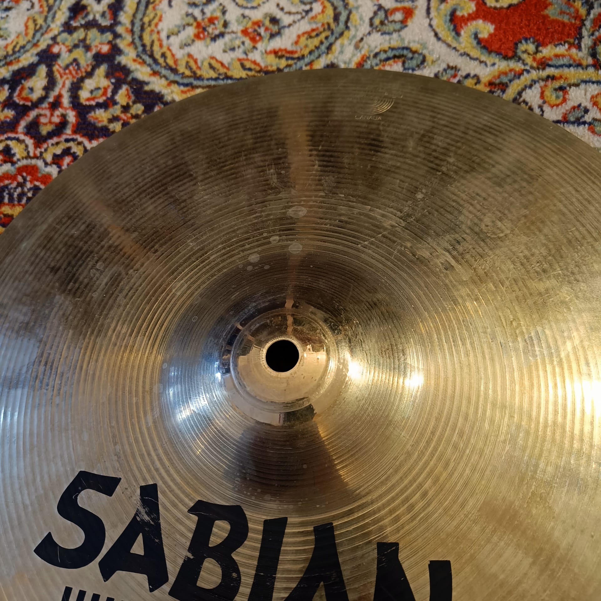 Sabian AA Regular Brilliant 14" Hi Hat - Image 3