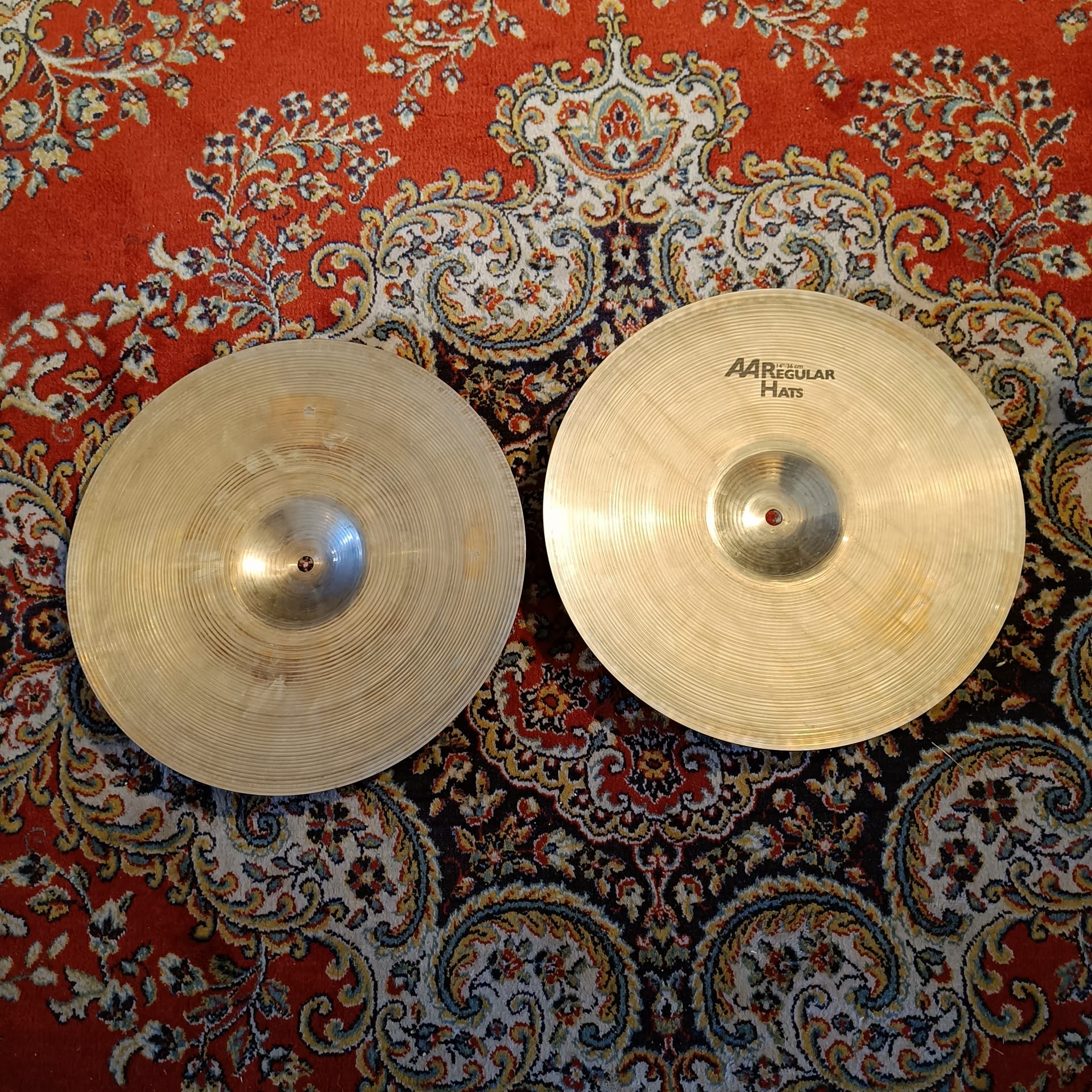 Sabian AA Regular Brilliant 14" Hi Hat - Image 4