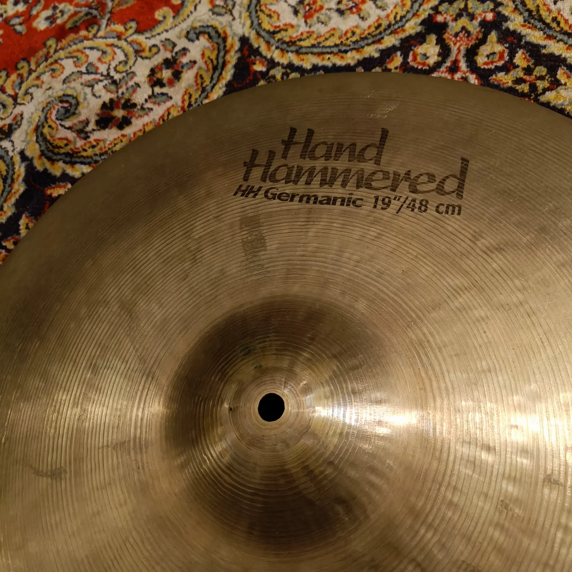 Sabian HH Germanic Ride (Concert Cymbal) 19" – Image 2