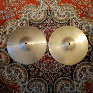 UFIP Hi Hat Thin 12&Prime; – Constantinople Star & Moon Stamp Vintage