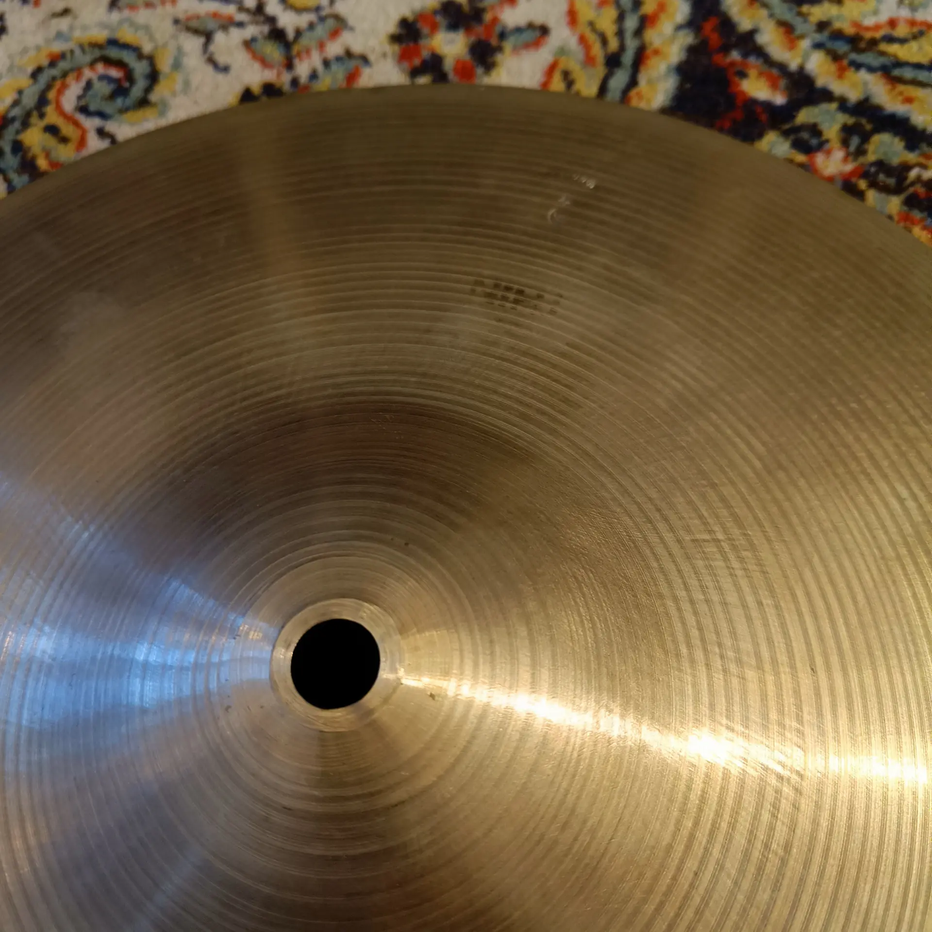 UFIP Hi Hat Thin 12" - Constantinople Star & Moon Stamp Vintage – Image 2