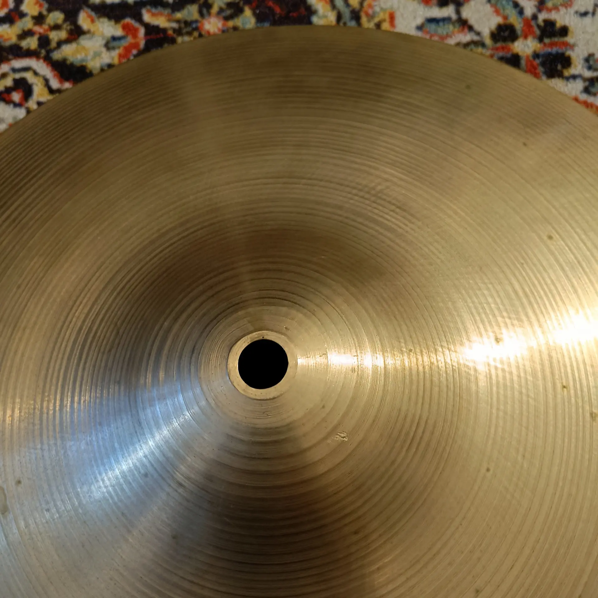 UFIP Hi Hat Thin 12" - Constantinople Star & Moon Stamp Vintage – Image 4