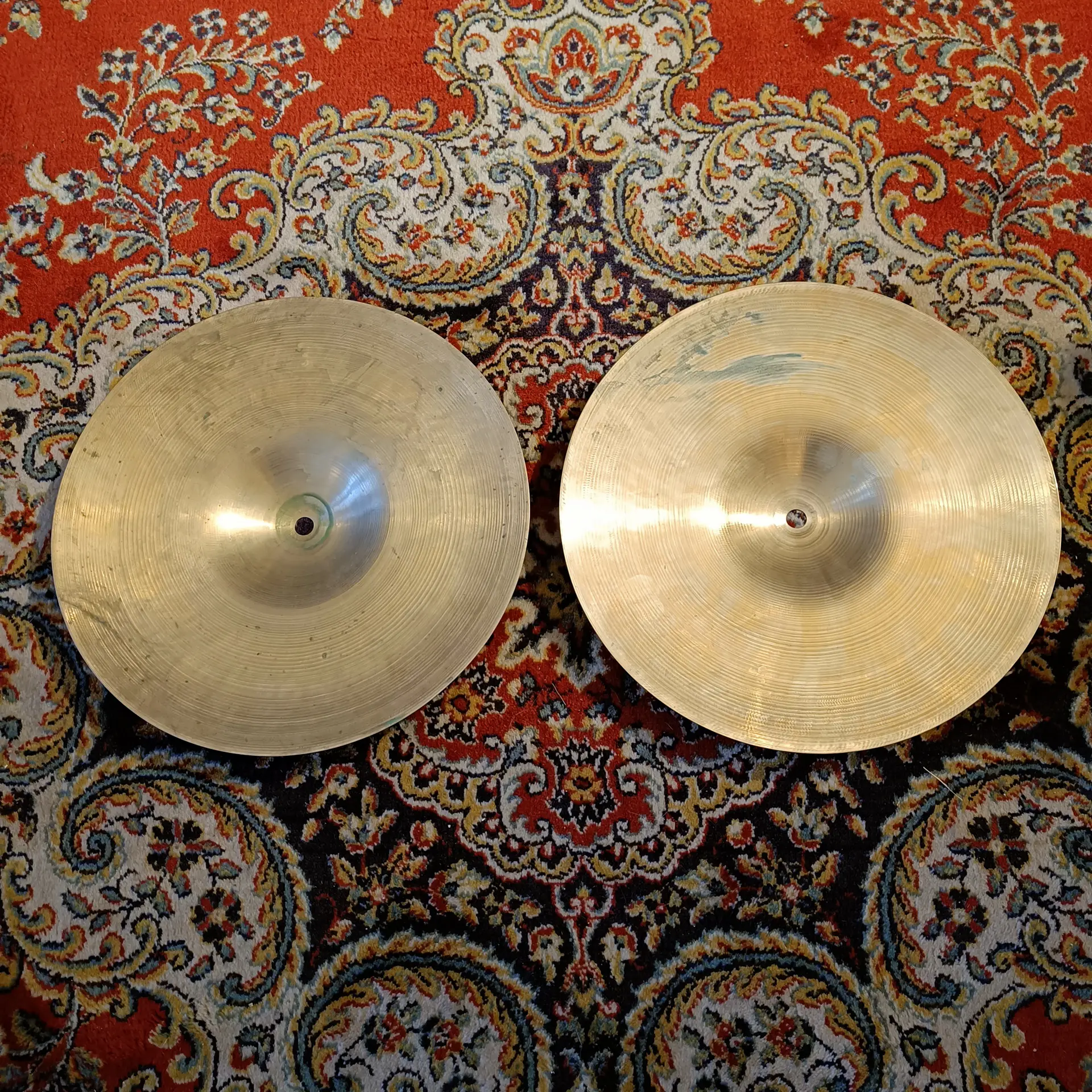 UFIP Hi Hat Thin 12" - Constantinople Star & Moon Stamp Vintage – Image 5