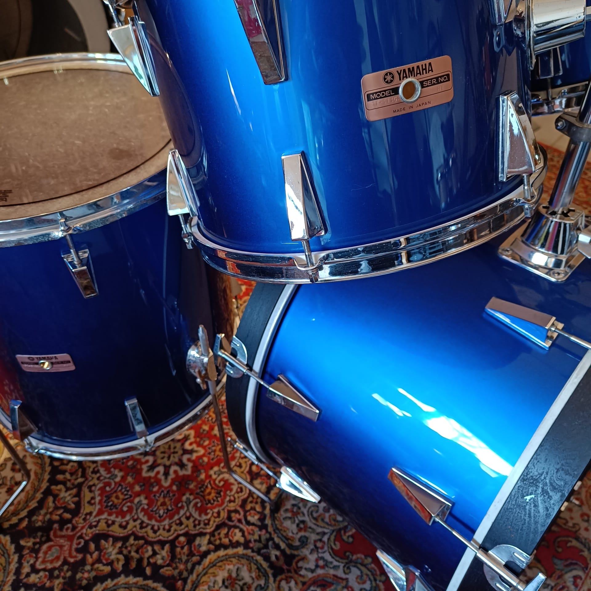 Yamaha 5000 22" 12" 13" 16" Vintage 80's - Image 4