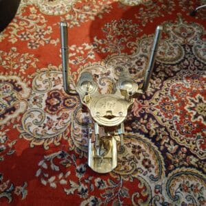 DW Bass Drum Double Tom Mount Gold 9900BDGO