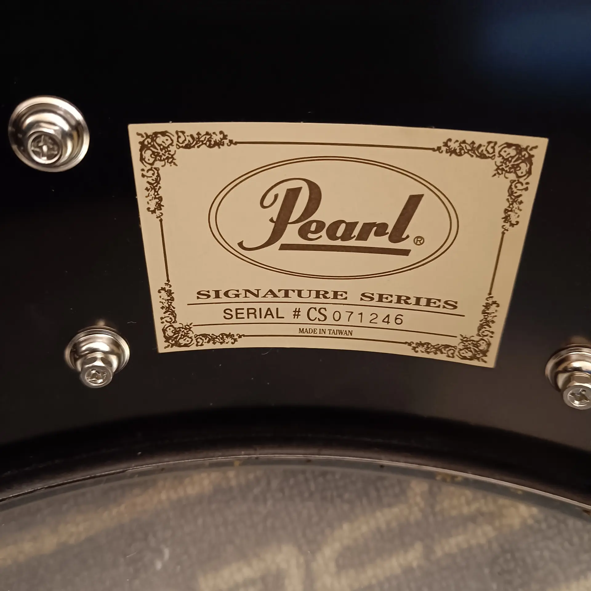 Pearl Chad Smith Signature 14"x5" – Image 8