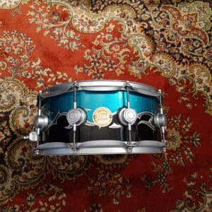 DW Collector Hot Rod Custom 14&Prime;x6&Prime; Satin Chrome Hardware 2005