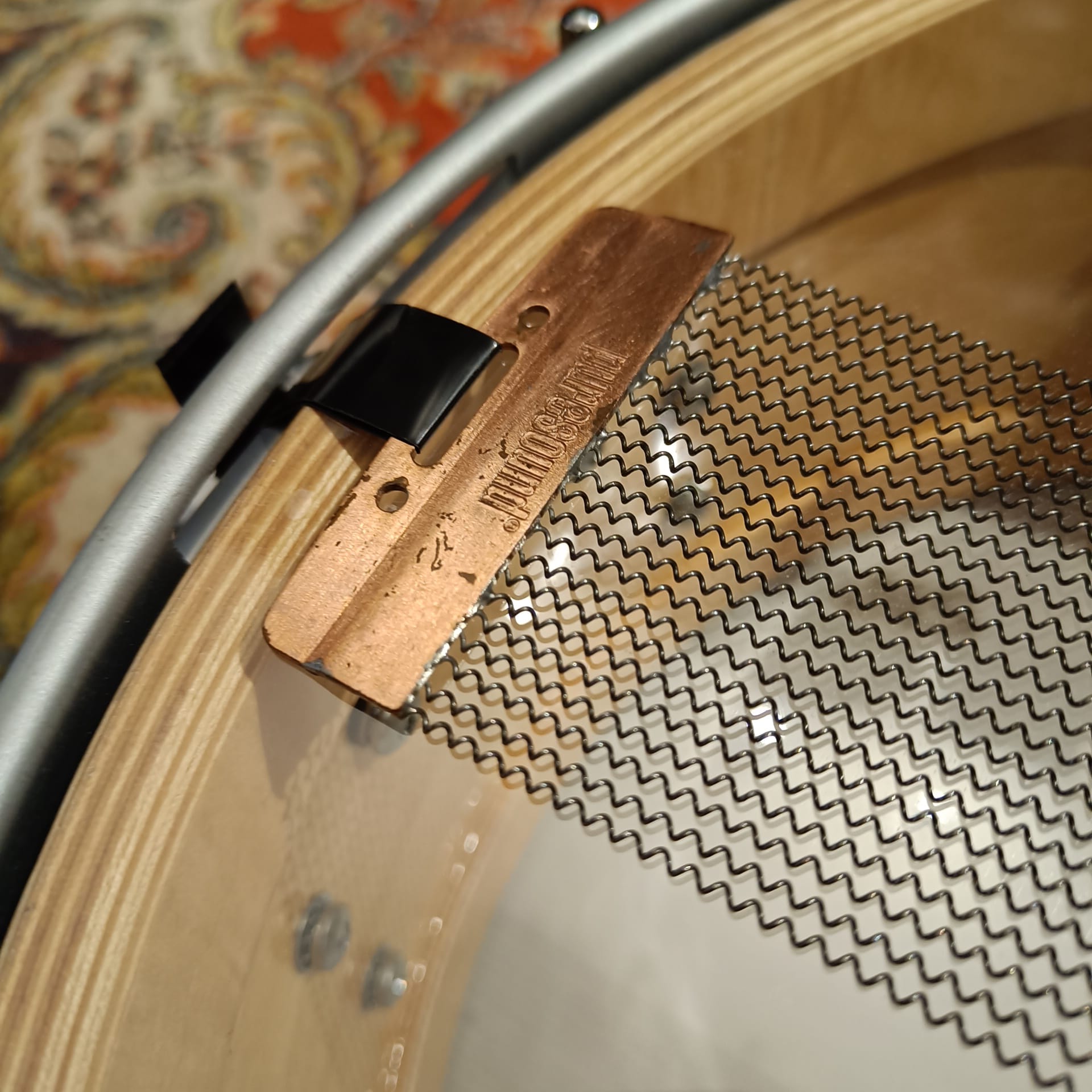 DW Collector Hot Rod Custom 14"x6" Satin Chrome Hardware 2005 – Image 8