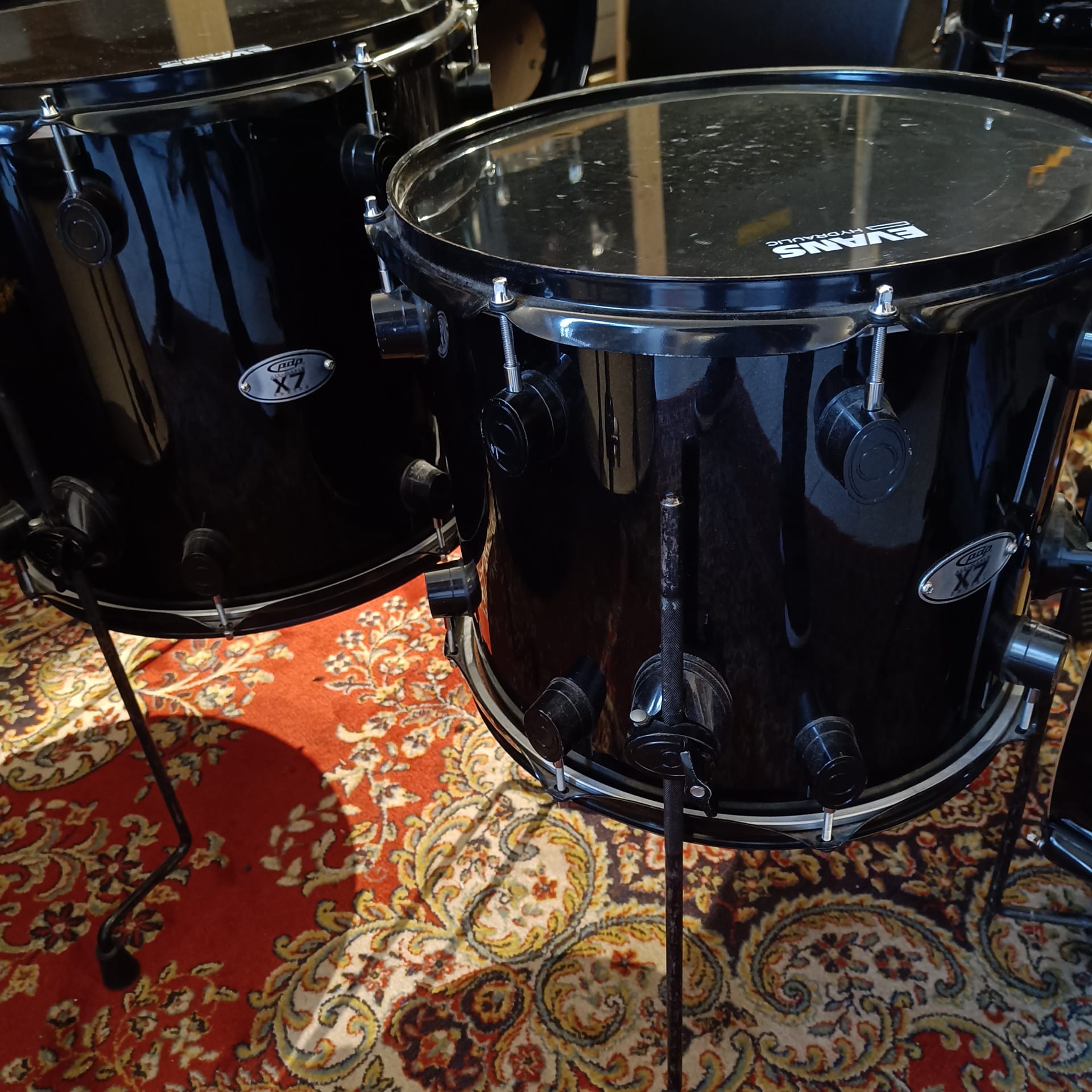 PDP X7 by DW All Maple Black Sparkle - Image 6