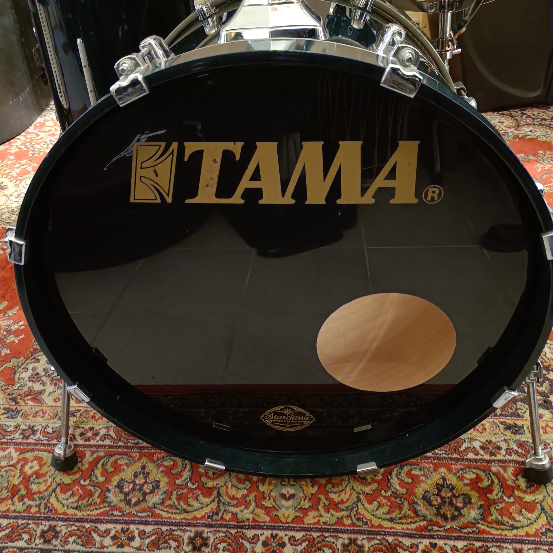 Tama Starclassic Performer Indigo Blue 22"x16" 12"x10 13"x11" 16"x16" Made in Japan - Image 10