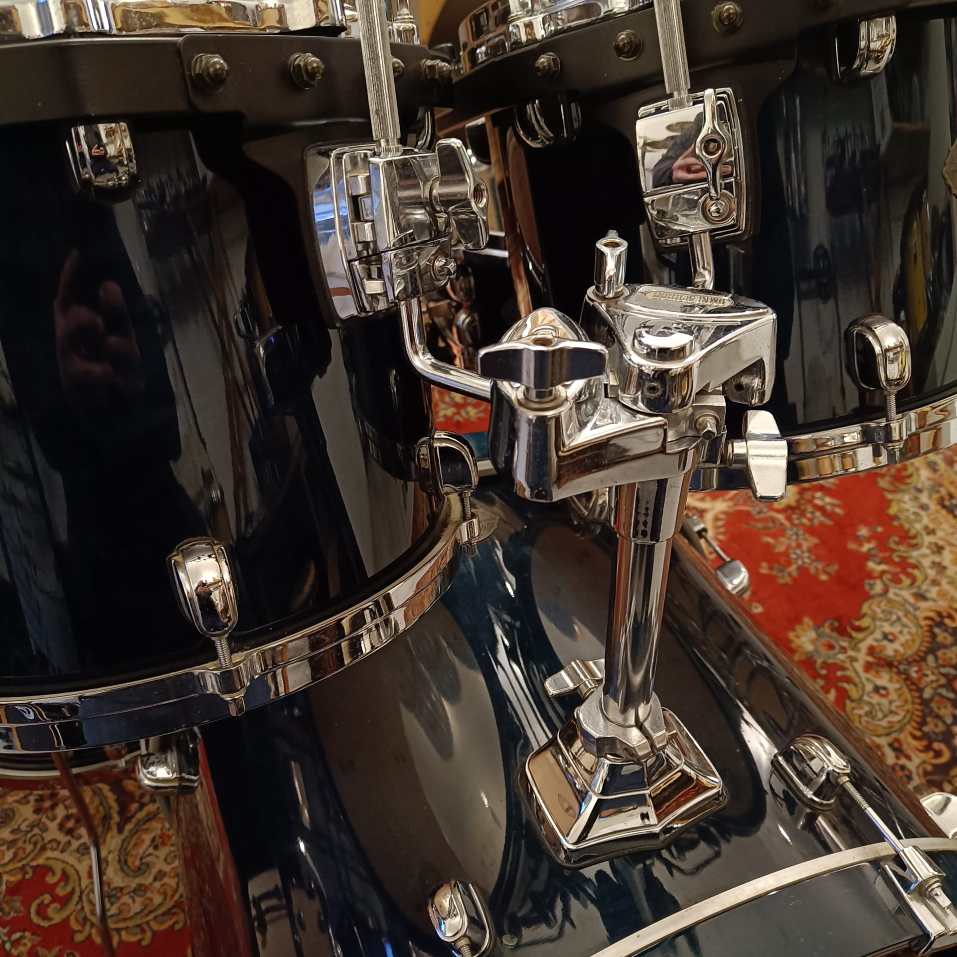 Tama Starclassic Performer Indigo Blue 22"x16" 12"x10 13"x11" 16"x16" Made in Japan - Image 3