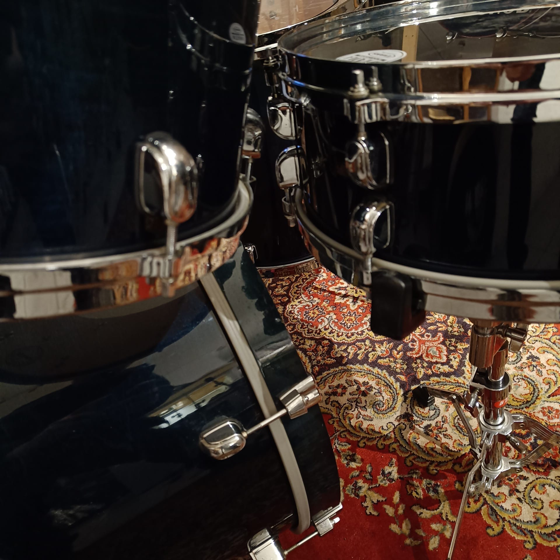 Tama Starclassic Performer Indigo Blue 22"x16" 12"x10 13"x11" 16"x16" Made in Japan - Image 8