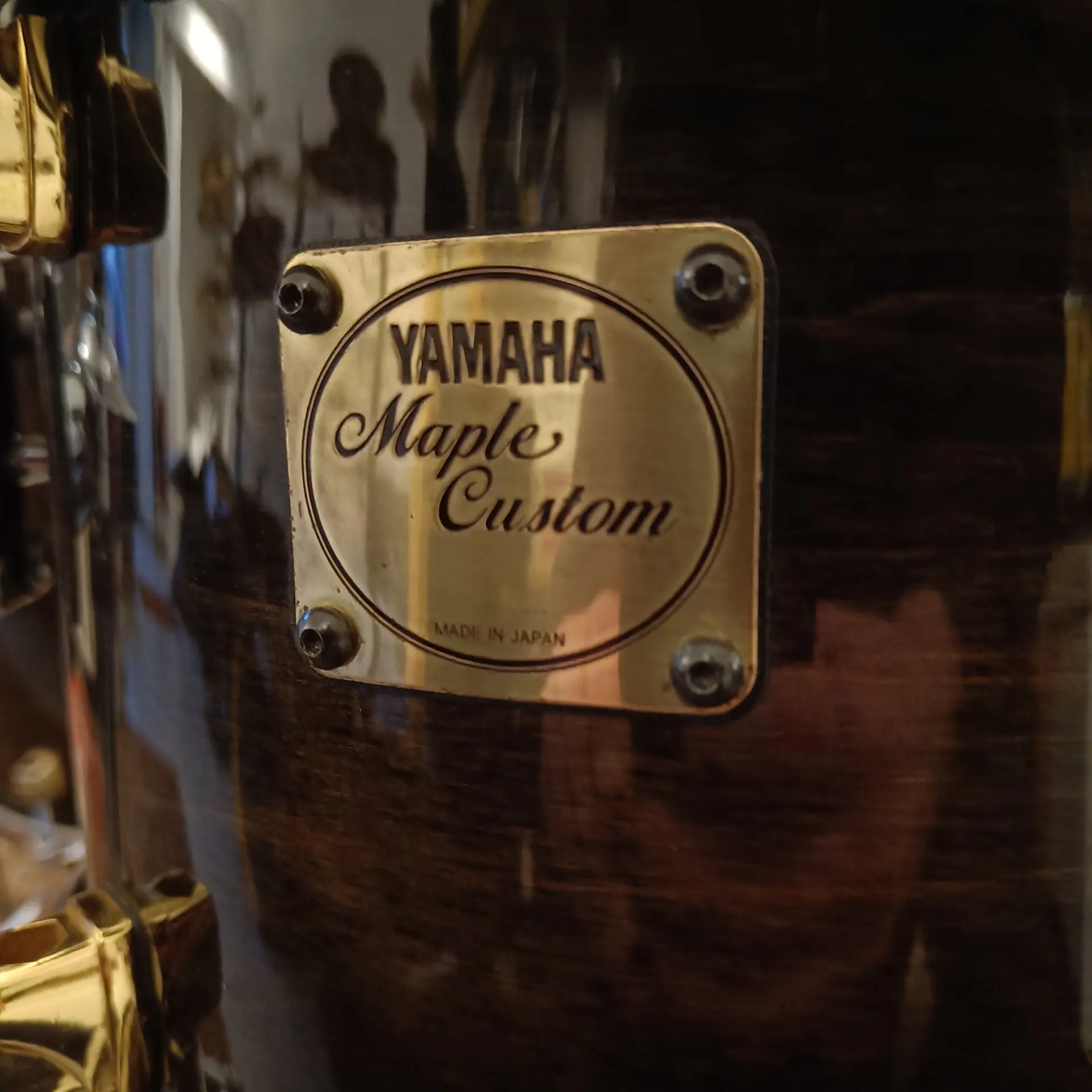 Yamaha Maple Custom Bop Kit 18"x14" 12"x8" 14"x14" 1st generation Made in Japan – Image 10
