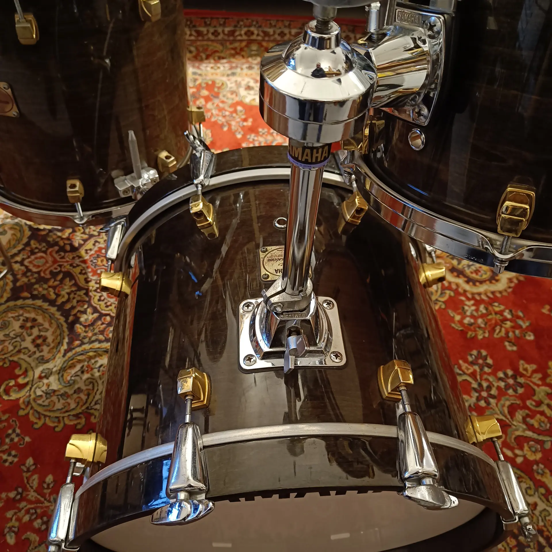 Yamaha Maple Custom Bop Kit 18"x14" 12"x8" 14"x14" 1st generation Made in Japan – Image 3