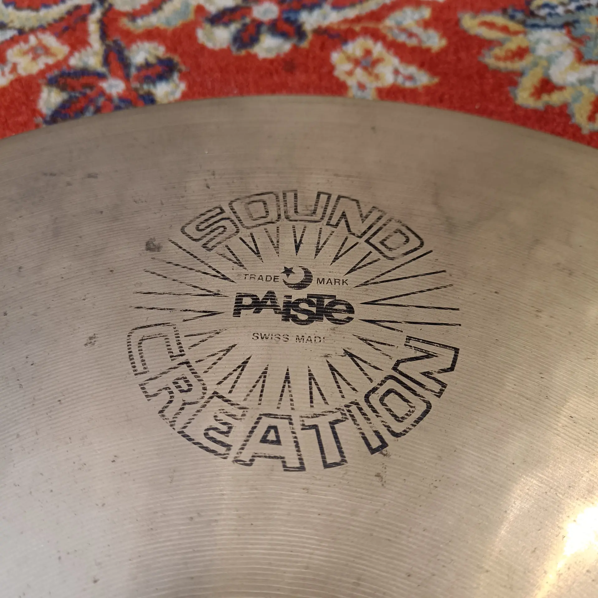 Paiste Sound Creation Bright Ride 18" Vintage 1984 – Image 3