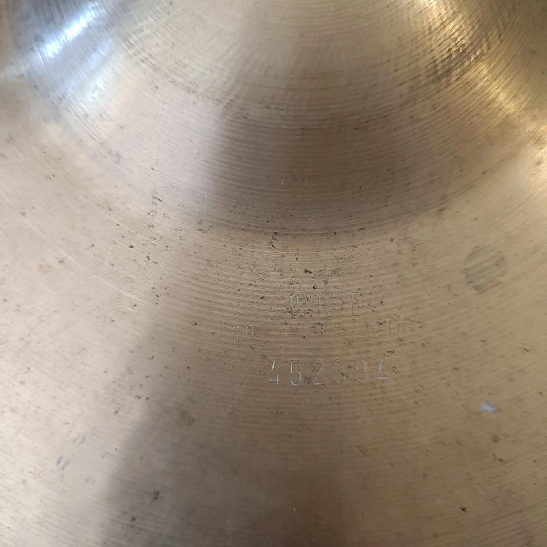 Paiste Sound Creation Bright Ride 18" Vintage 1984 – Image 4