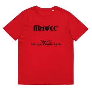 Rimocc&rsquo; Triple R Unisex organic cotton t-shirt