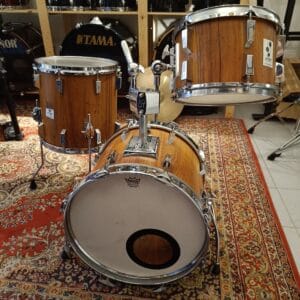 Sonor Phonic Genuine Rosewood Veneer 18&Prime;x14&Prime; 12&Prime;x8&Prime; 14&Prime;x14&Prime; Vintage early 80&rsquo;s