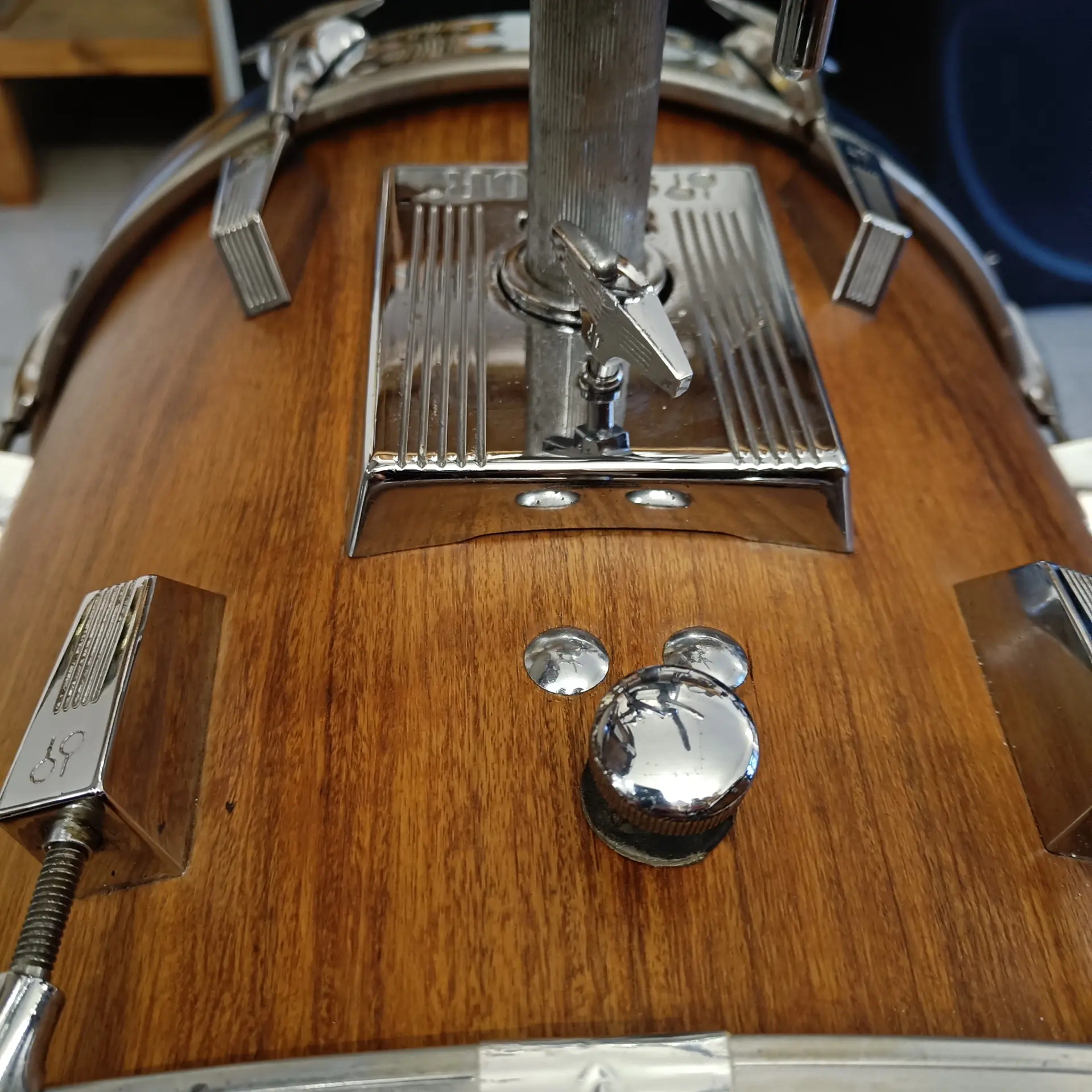 Sonor Phonic Genuine Rosewood Veneer 18"x14" 12"x8" 14"x14" Vintage early 80's - Image 12