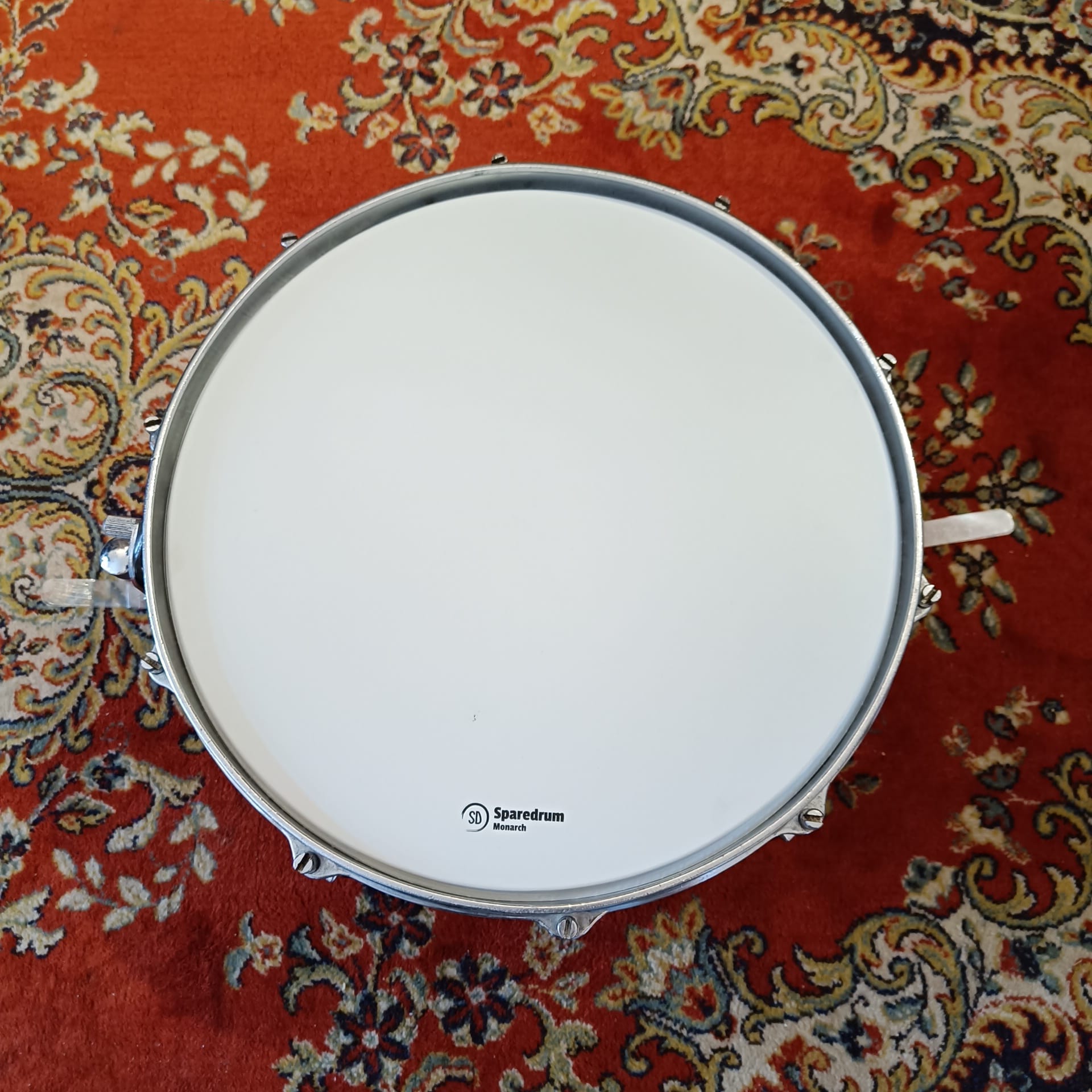 Sonor Phonic Genuine Rosewood Veneer D515 14"x5,75" Vintage 80's - Image 6