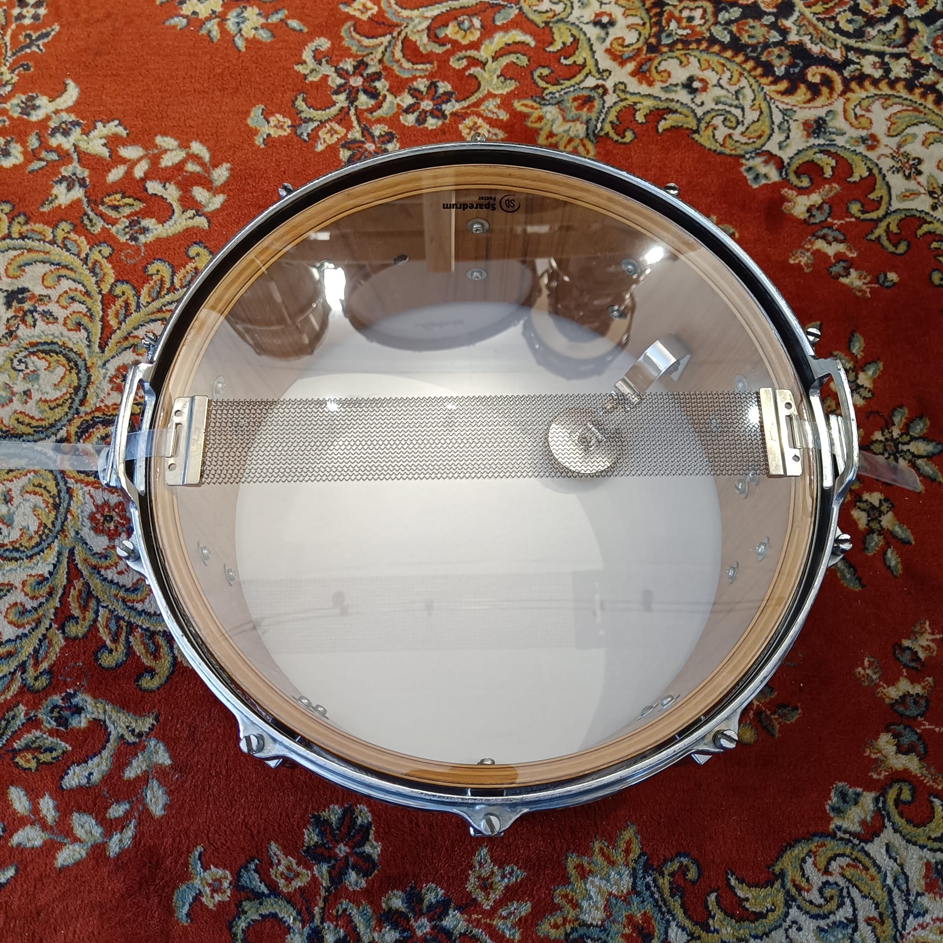 Sonor Phonic Genuine Rosewood Veneer D515 14"x5,75" Vintage 80's - Image 7